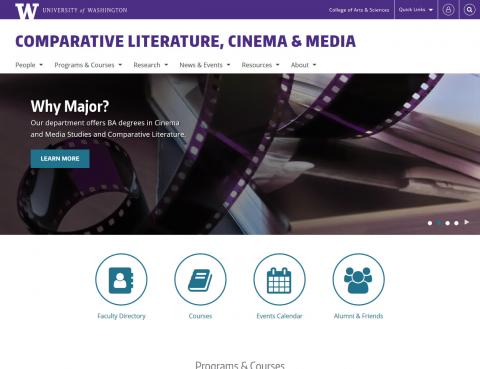 UW Comparative Literature, Cinema & Media
