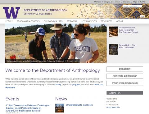 UW Department of Anthropology