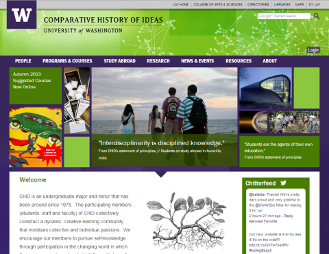 UW Comparative History of Ideas Program